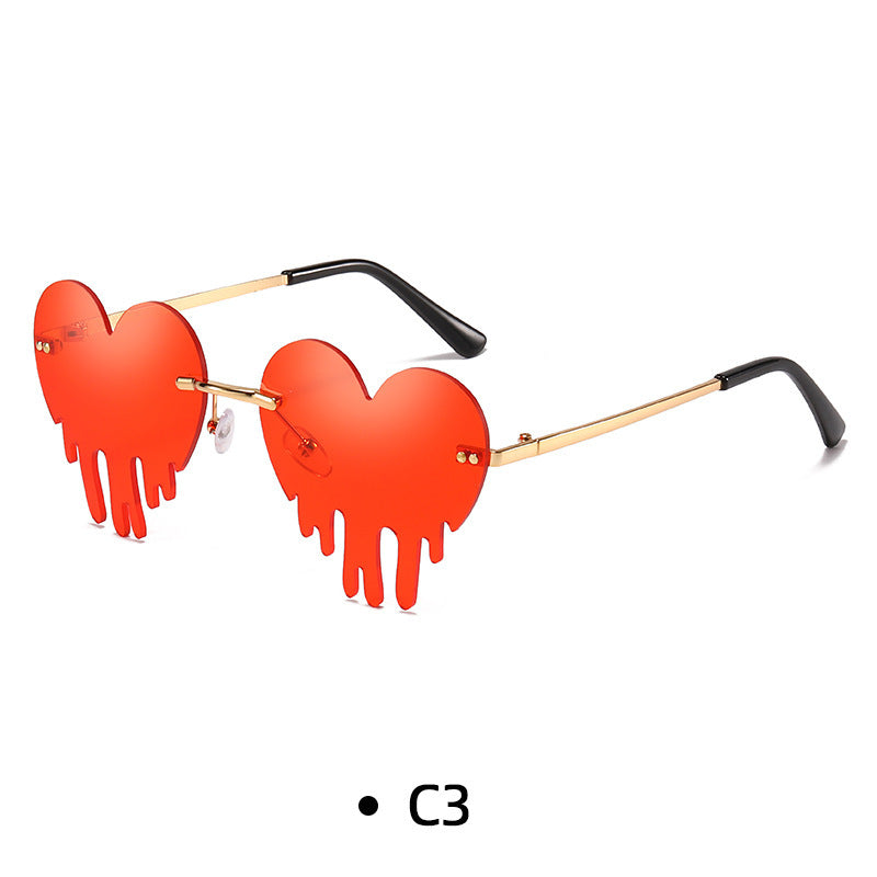 Wholesale 028 New Fashion Personalized Sunglasses Colorful Ocean Lens Sunglasses for Men and Women